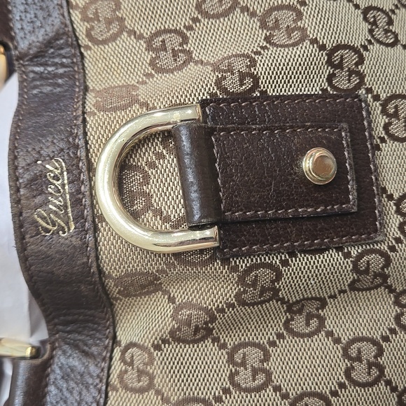 EUC Authentic Gucci vintage tote brown clean - Picture 15 of 16